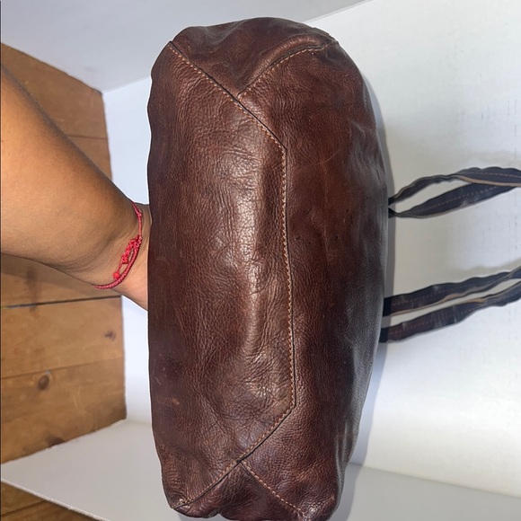 ☀️SALE☀️Vintage Pebbled Leather Tote Bag - Picture 10 of 13